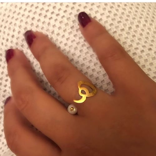 خاتم تصميم خاص . (R357)