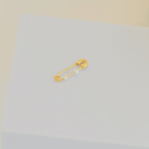 مشبك أنيق اللون ذهبي (P21).(بروش)