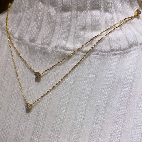 سلسلة أنيقة باللون الذهبي (N428).
