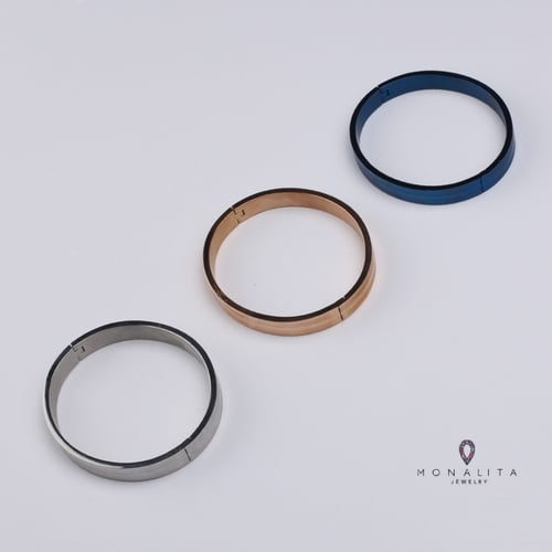 أسورة رجالي اللون روز قولد (KB17) .