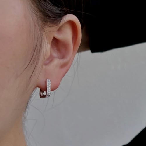 حلق أنيق باللون/الفضي (E573)