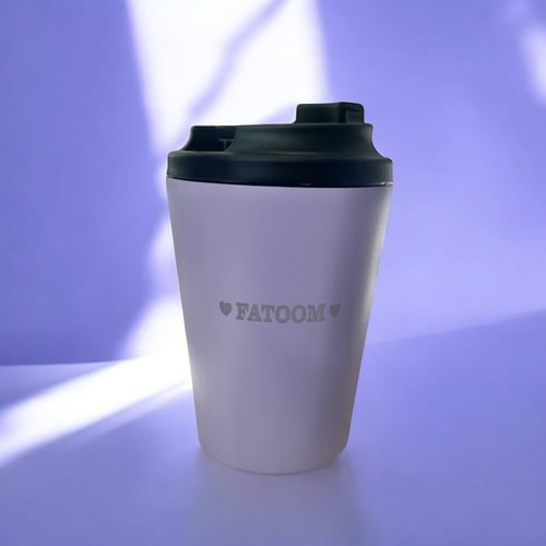 MUG مع امكانية اضافة أسم / جملة - اللون الخزامي(كو...