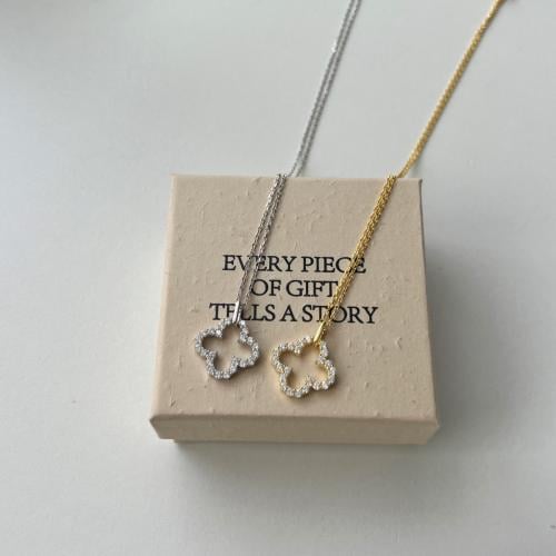 سلسلة الورد الأنيقة اللون / ذهبي . (N973)