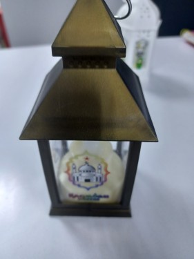 فانوس رمضان لون نحاسي