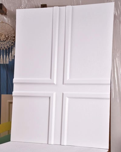 جدارية ملكية رومانية خاصة بيضاء