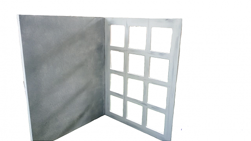 نافدة الزارعي و ارضية مدمجة