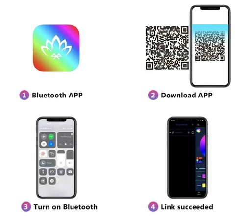 اضاءة نانو ليف 9 اعمده