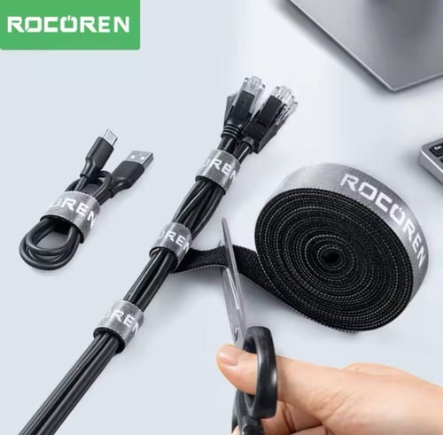 Rocoren منظم الكابلات سلك اللفاف