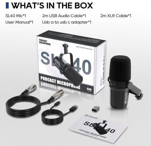 مايك خارجي FDUCE SL40 USB/XLR