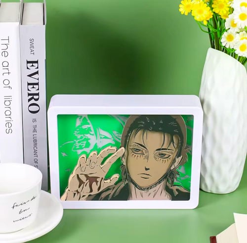 اضاءة هجوم العمالقة(إرين ييغر)3D