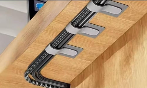 قطعة لاصقه منظمه الكابلات