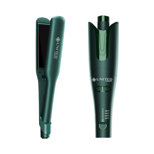 مجموعة الاخوات (مكواة تمويج الشعر الاتوماتيكية + م...