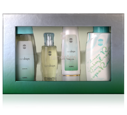 طقم عطر اجمل رين دروبز