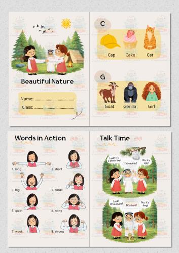 Beautiful Nature انجليزي ثاني ابتدائي