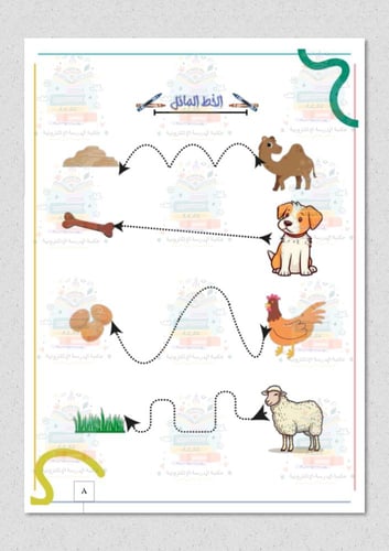 مذكرة مهارة مسك القلم