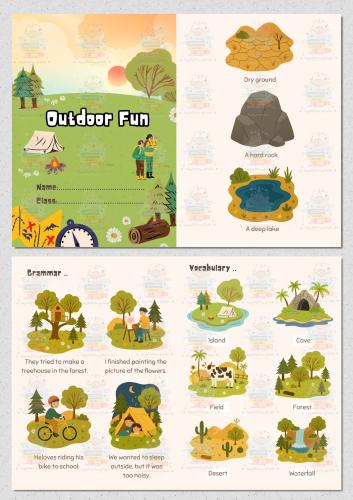 Outdoor Fun انجليزي رابع ابتدائي