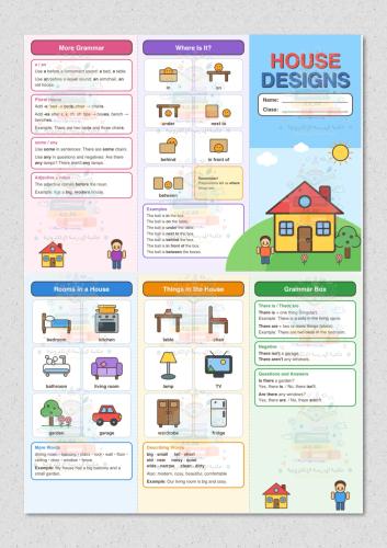 HOUSE DESIGNS انجليزي خامس
