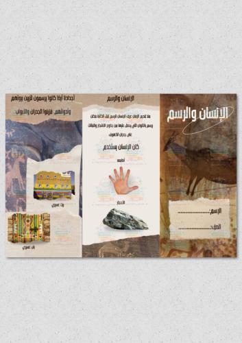 الانسان والرسم مادة التربية الفنية اول ابتدائي
