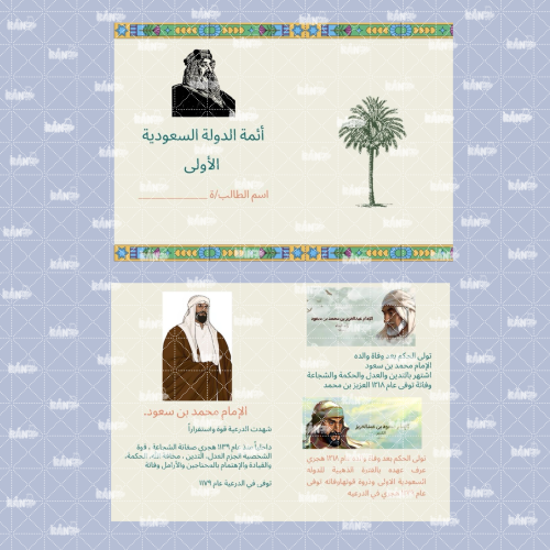 اجتماعيات سادس أئمة الدولة السعودية الأولى