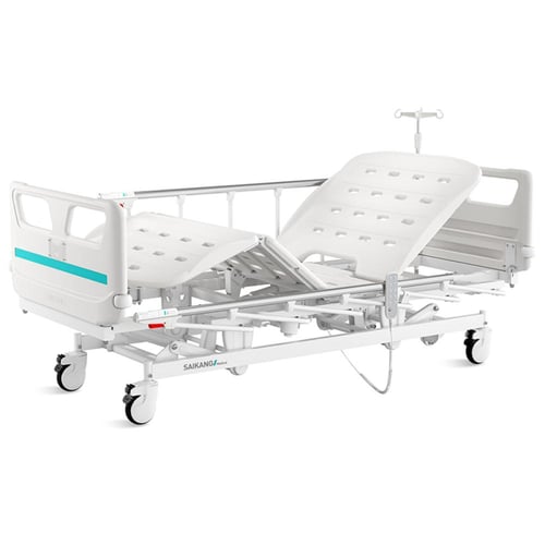 سرير طبي كهربائي شديد الإنخفاض 4 حركات مع مرتبة طب...