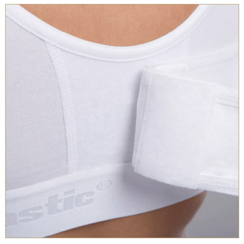 مشد بعد عملية شفط الدهون لصدر مع حزام Lipoelastic...