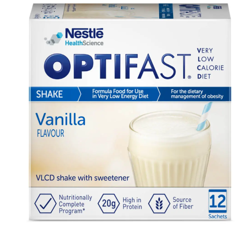 نستلة اوبتيفاست شيك فانيلا ( NESTELE 12 * 53g )