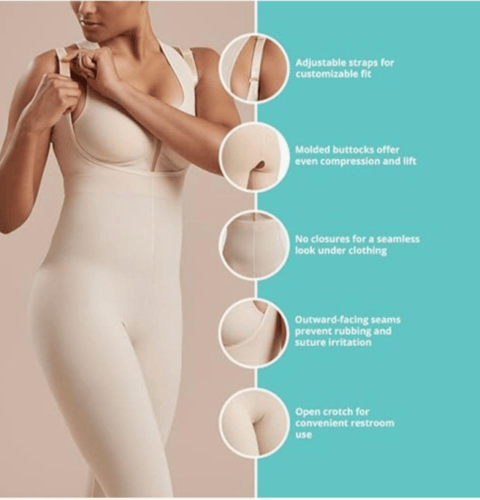 مشد بعد عمليات شفط الدهون كامل تحت الركبه MARENA -...