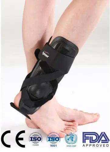 جبيره للكاحل مستقيمه مقاس مفتوح موديل TYNOR D-26