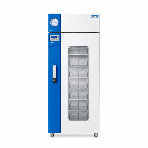 ثلاجة متطورة لبنك الدم مزودة بشاشة Haier HXC-629