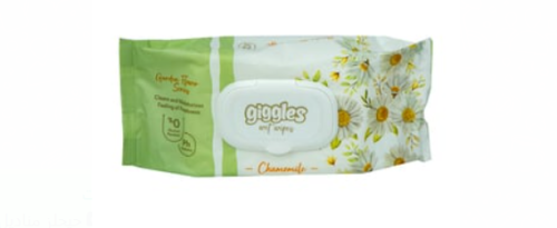 مناديل مبلله اطفال جيجلز 72 منديل giggles