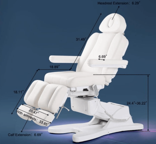كرسي تجميل وجلدية كهربائي DP-G901C