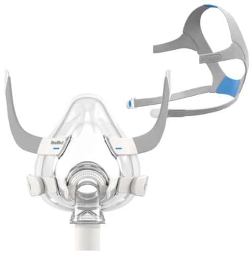 كمام سيباب من السيلكون من رزمد AirFit F20 ResMed C...