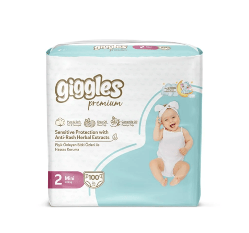 حفائض اطفال جيجلز بريميوم ميجا Giggles Premium Meg...