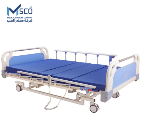 سرير طبي عريض مقاس 120cm مع مرتبة اربع حركات وخاصي...
