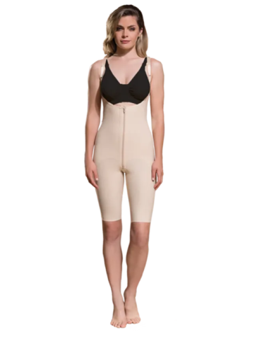 مشد بعد عمليات شفط الدهون بفتحة خلفية فوق الركبه M...