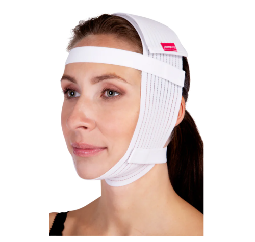 مشد بعد عملية شفط الدهون للوجه والاذنين Lipoelasti...