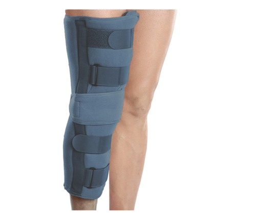 جبيرة تثبيت للركبة بمنع الحركه طويل 56سم(22) بوصة...