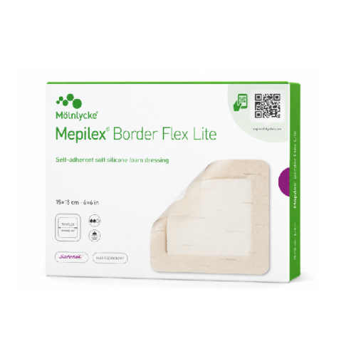ضماد للتقرحات رغويه سيليكون Mepilex Border Flex Li...