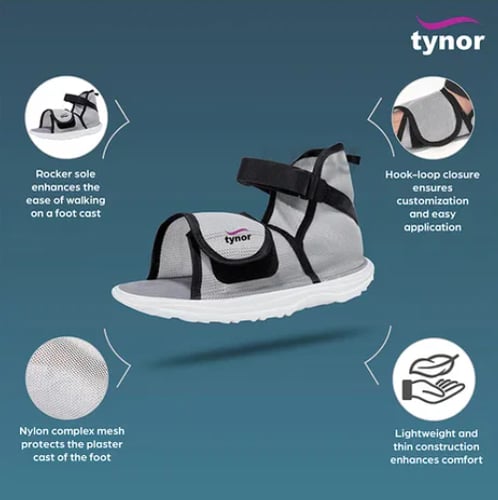 حذاء الجبيرة موديل TYNOR C-08