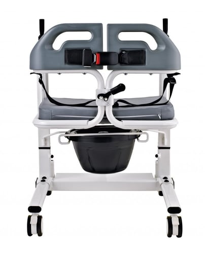 كرسي حمام مطور لكبار السن مع رافعة هايدرولك لنقل ا...