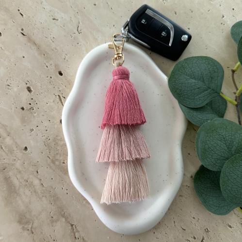 ميدالية مفتاح هدب وردي