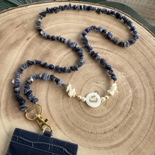 تعليقه بطاقه + حامل بطاقه جلد