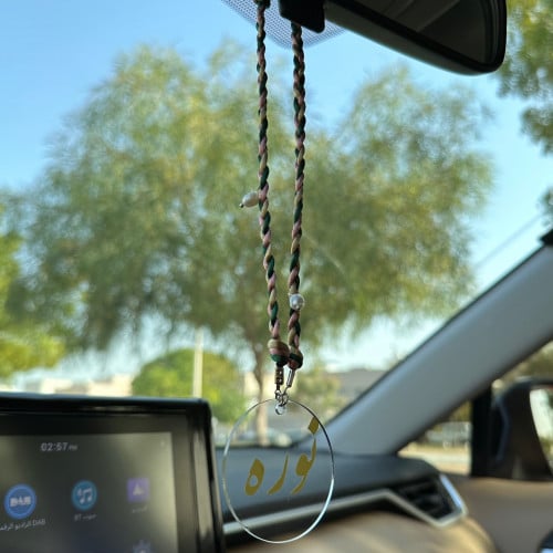 تعليقه سيارة خيوط بطباعه على الأكريلك