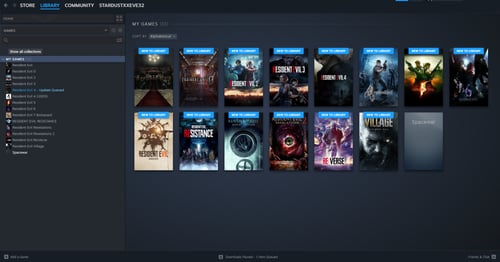 بكج رزدنت ايفل 14 جزء - resident evil Package