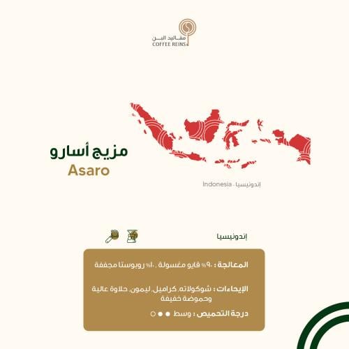 قهوة اندونيسيا - أسارو 250 جرام