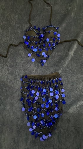 بدلة رقص قصيره شرقي