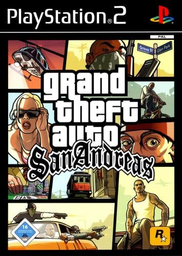 شريط بلايستيشن 2 (جراند سان اندرياس - Grand theft...