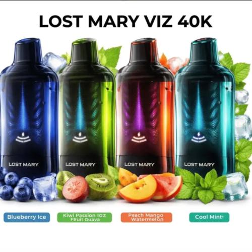LOST MARY 40K PUFFS 5MG لوست ماري ٤٠ الف سحبة ٥٠ ن...