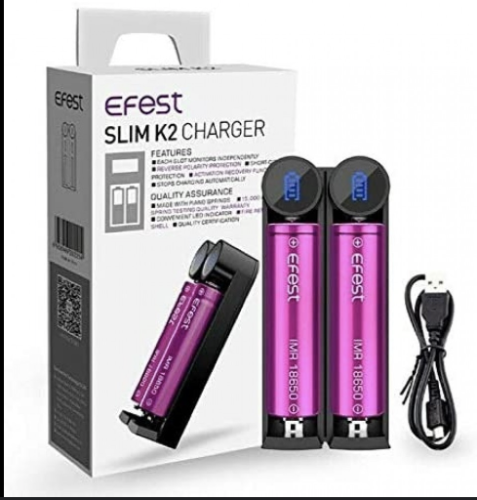 شاحن بطاريات ايفست - Efest Slim K2 Charger