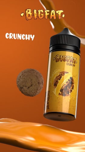BIGFAT CRUNCHY COOKIES CUSTARD 100ML / 2MG